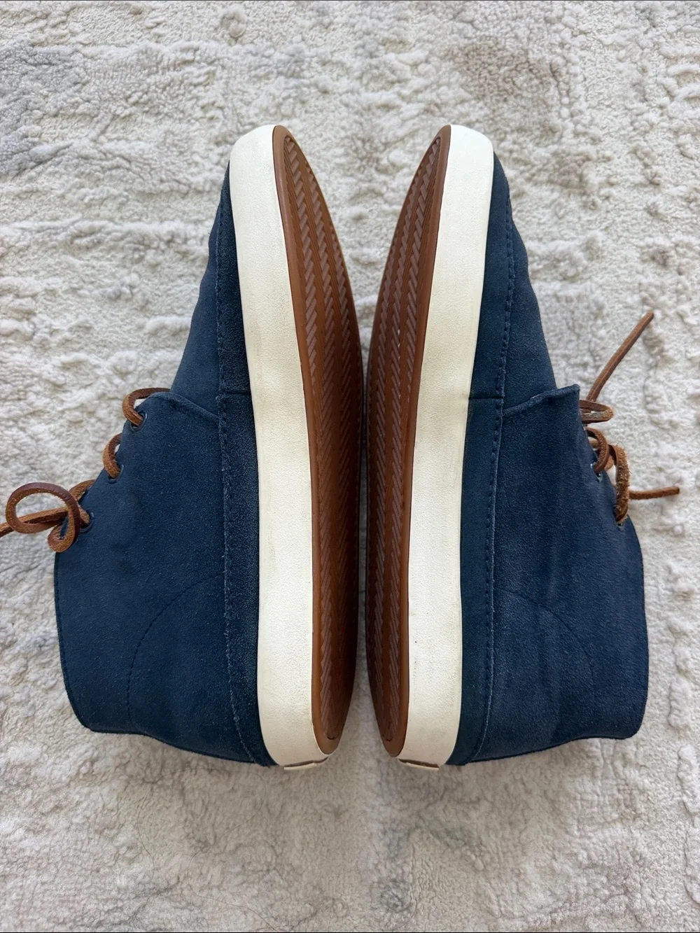 Polo Ralph Lauren navy suede
